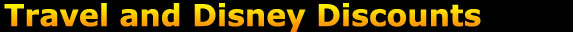 Travel and Disney Discounts